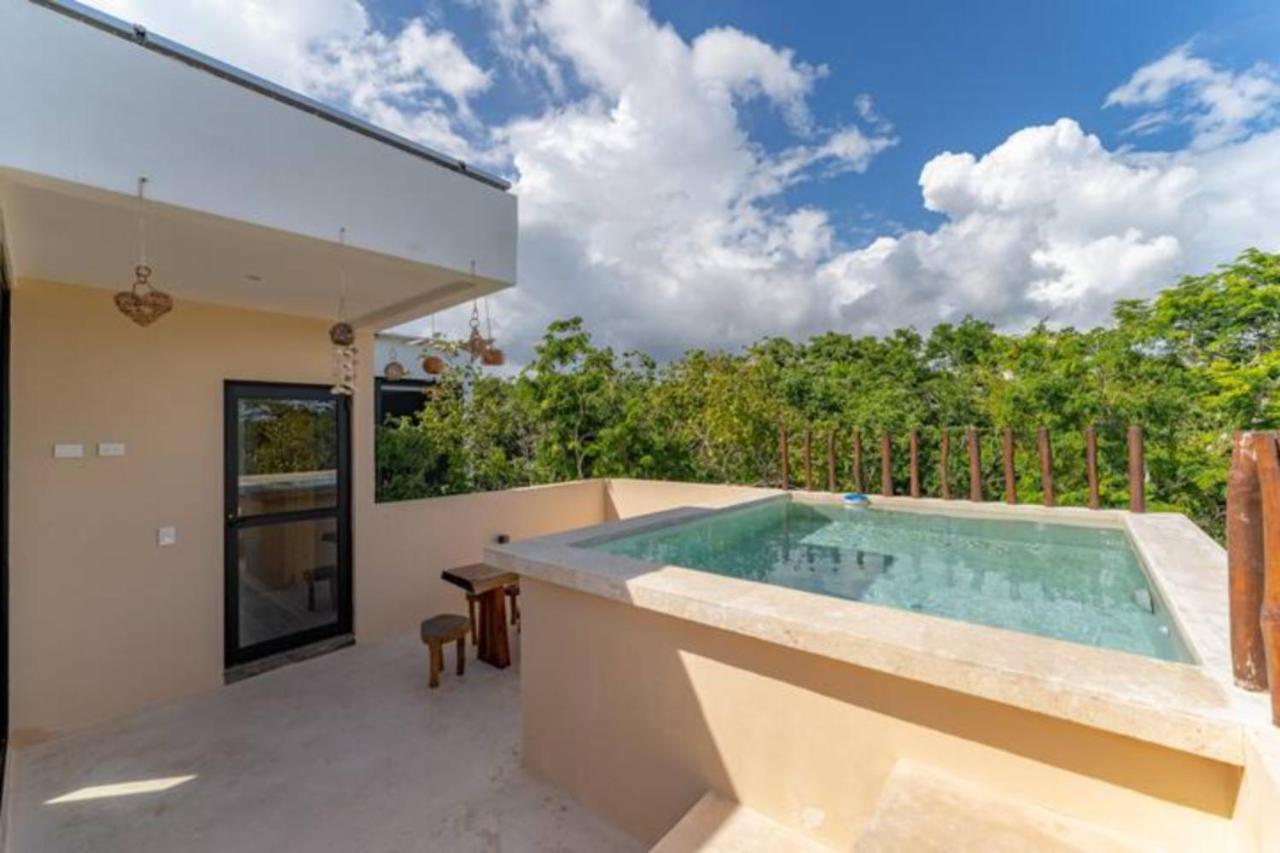 Stunning Jungle House In Tulum Th15 Gym Bbq Private Pool Villa Exterior photo