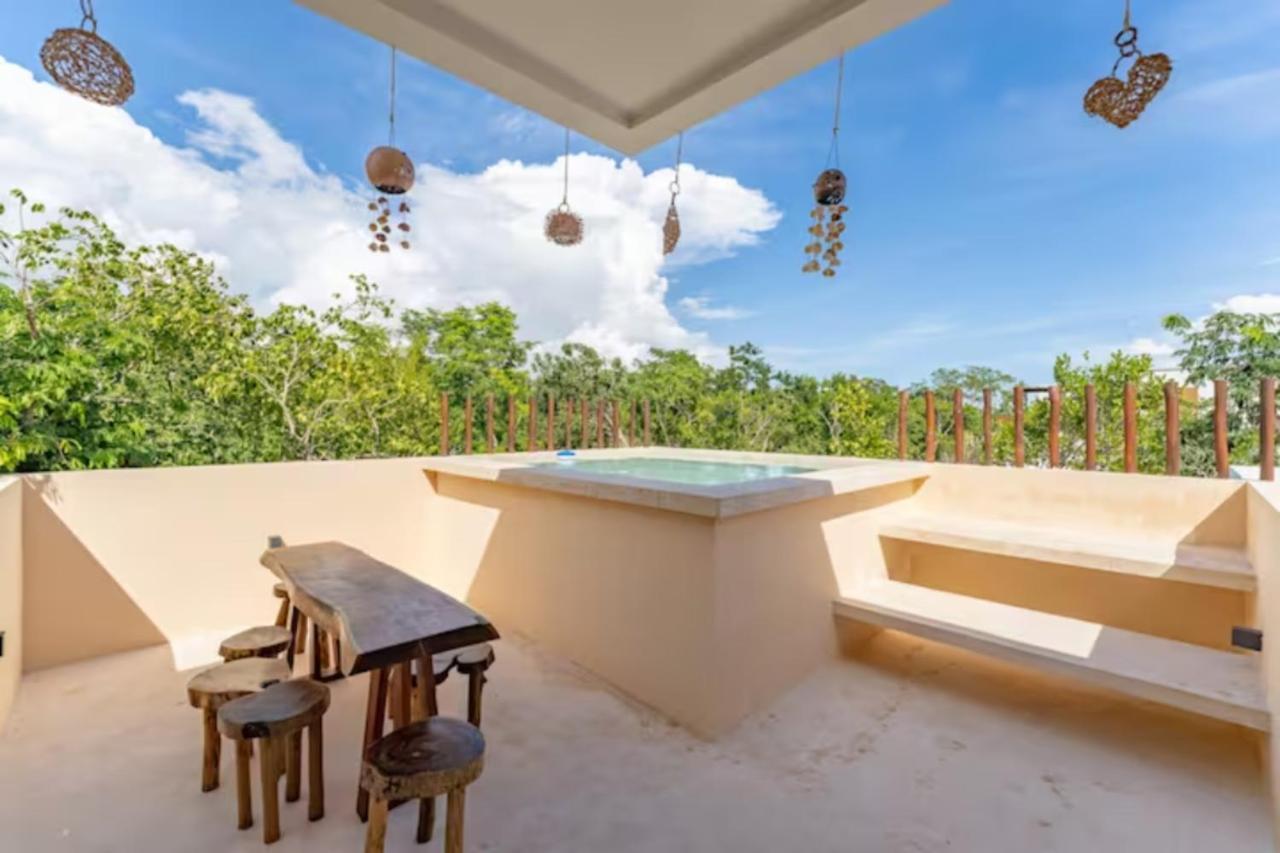 Stunning Jungle House In Tulum Th15 Gym Bbq Private Pool Villa Exterior photo