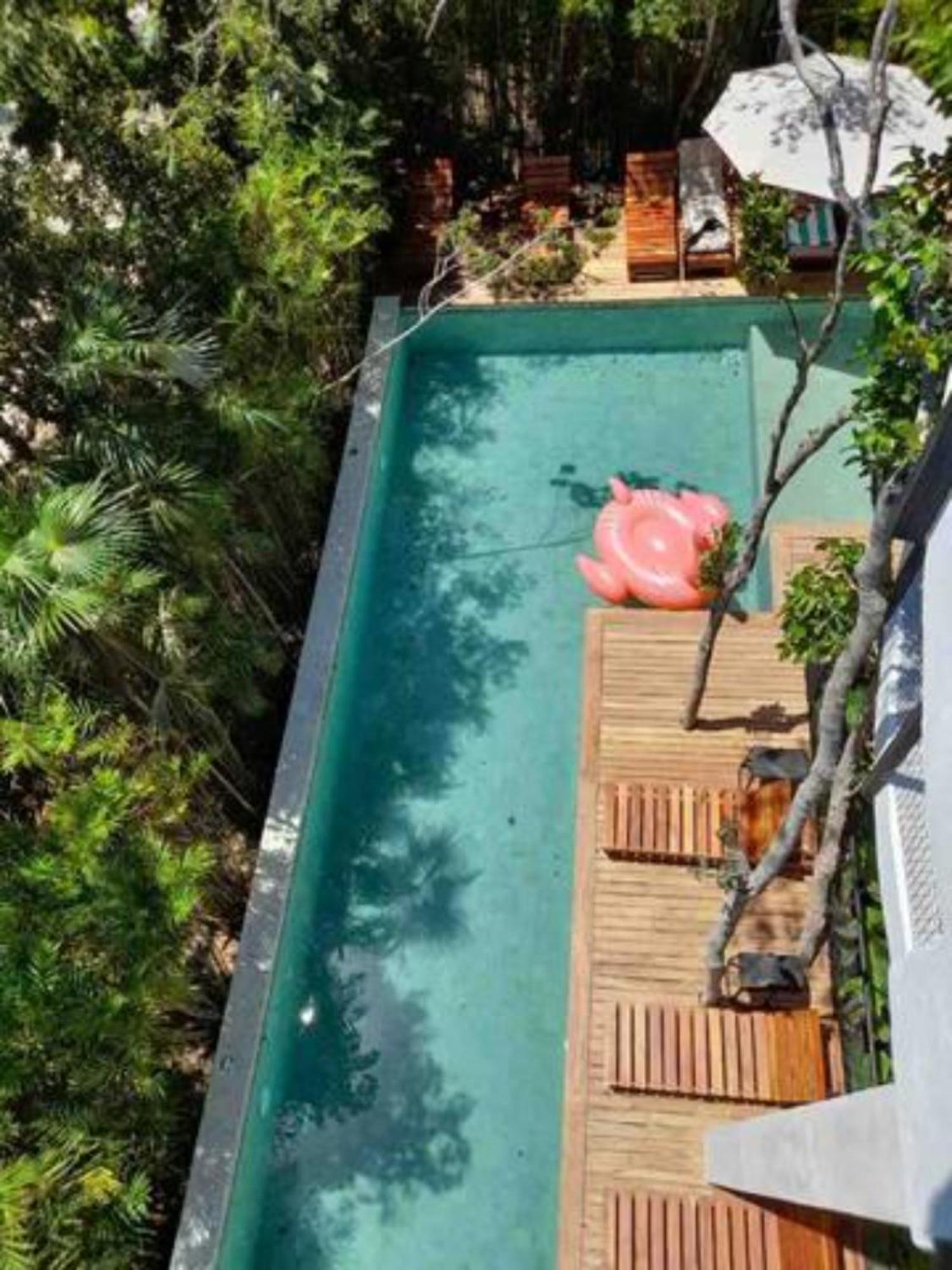 Stunning Jungle House In Tulum Th15 Gym Bbq Private Pool Villa Exterior photo